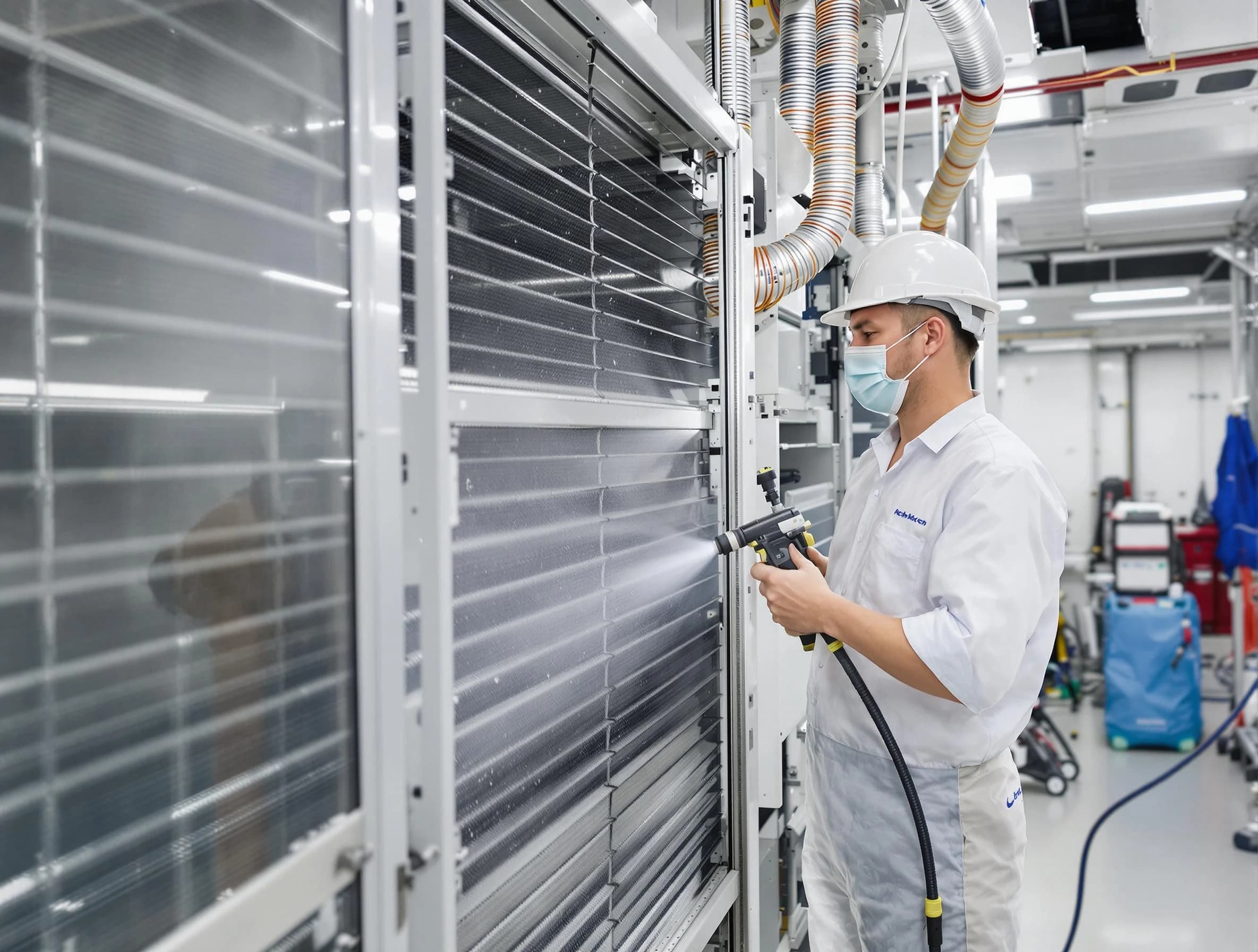 Professional AC coil cleaning by Enon Air Duct Cleaning in Enon