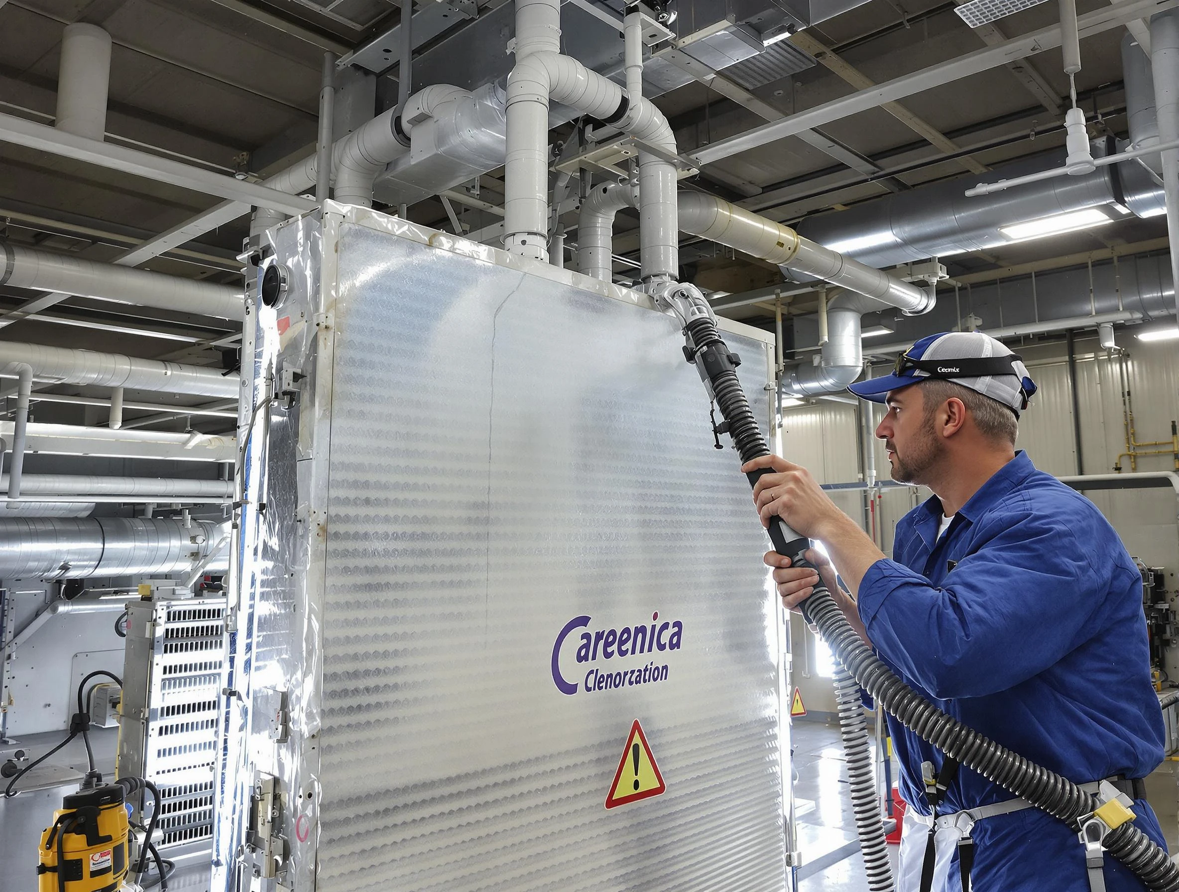 Commercial Coil Cleaning in Enon