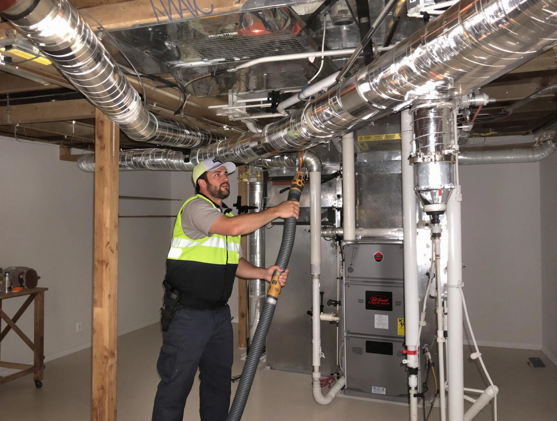 Furance Air Duct Cleaning in Enon