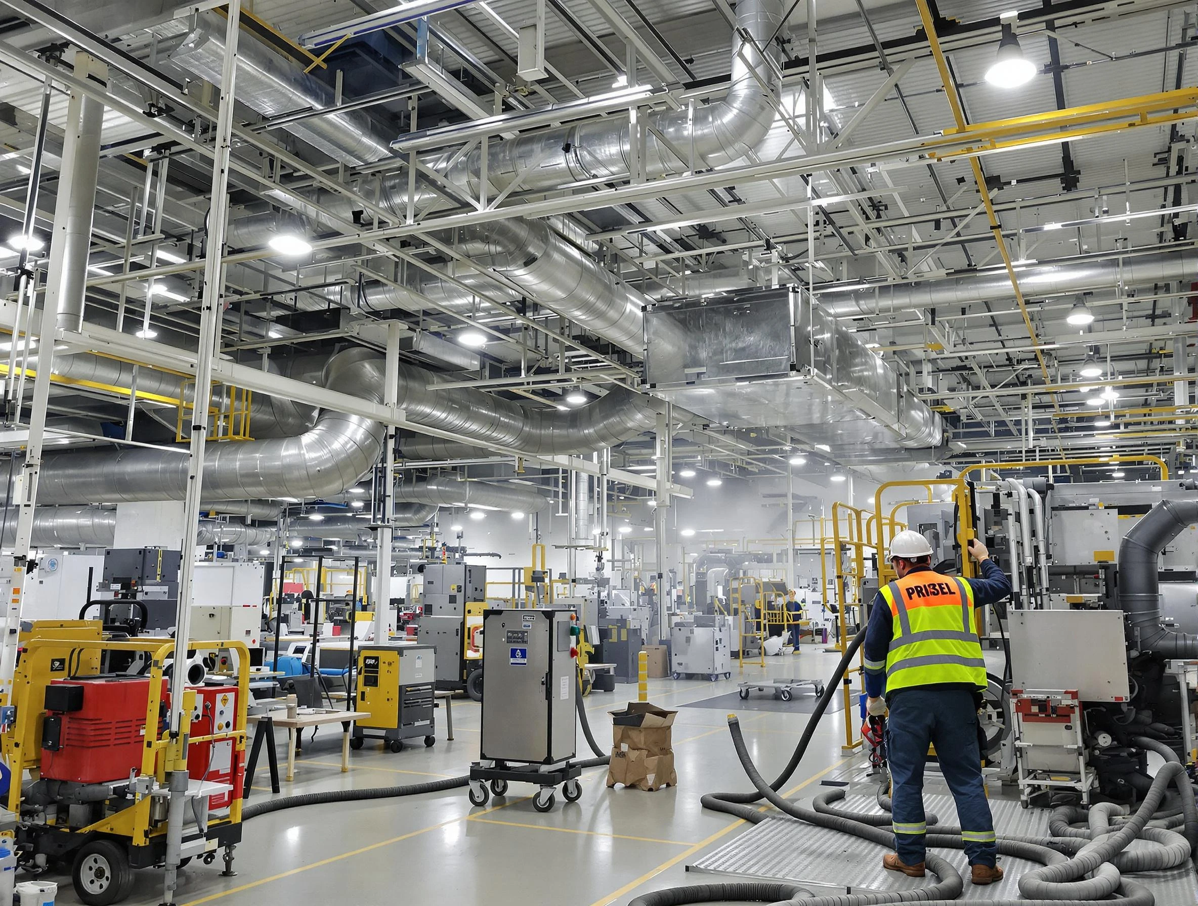 Industrial Duct Cleaning in Enon